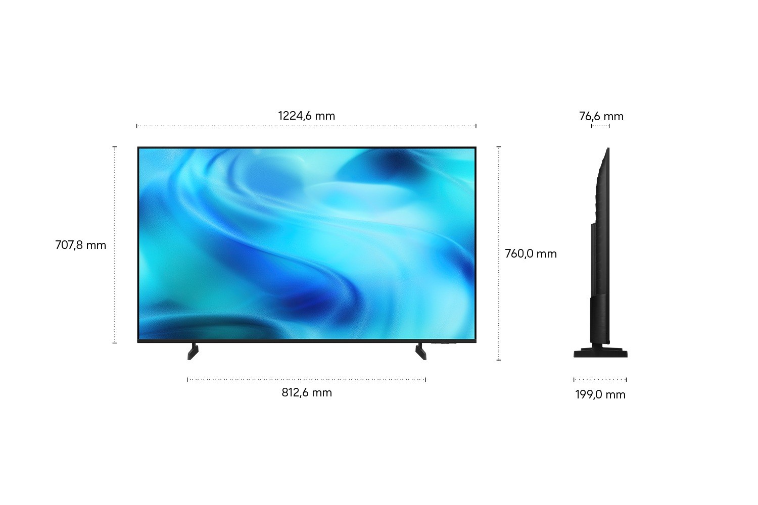 fernseher, lcd/led bildschirm, monitor, ständer, flachbildschirm