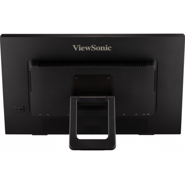 Monitor, ViewSonic, Rückseite, Ständer, Rechteckig