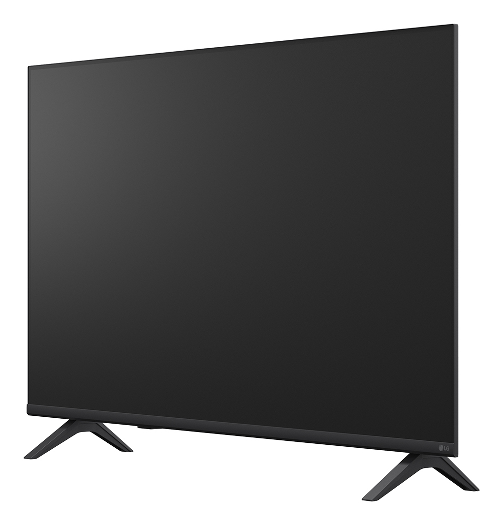 Fernseher, LED, Schwarz, Flachbildschirm, Standfuß