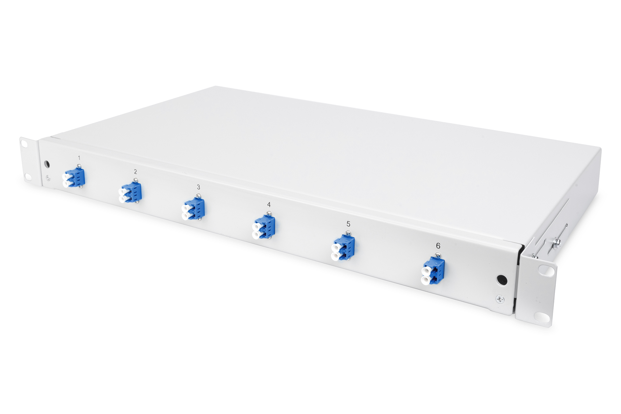 Rack, Patchpanel, Fiber Adapter, SC-Stecker, Metallgehäuse