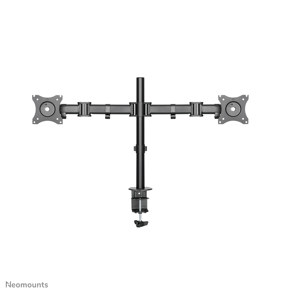 Neomounts Select Flachbild Tischhalterung - Klemme /Bolzen - 8 kg - 25,4 cm (10") - 68,6 cm (27") - 100 x 100 mm - Schwarz