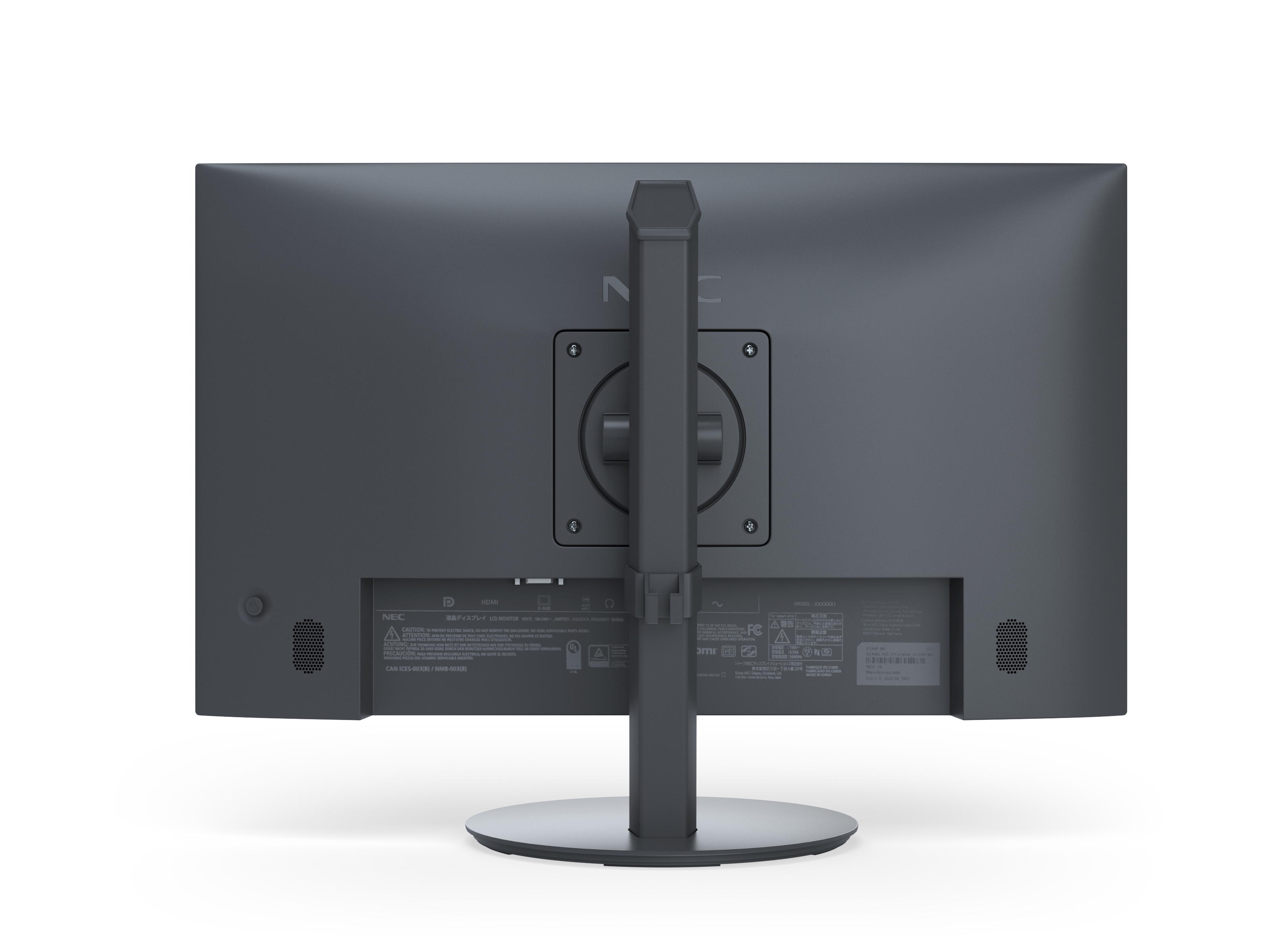 monitor, tv, display, stativ, rückseite