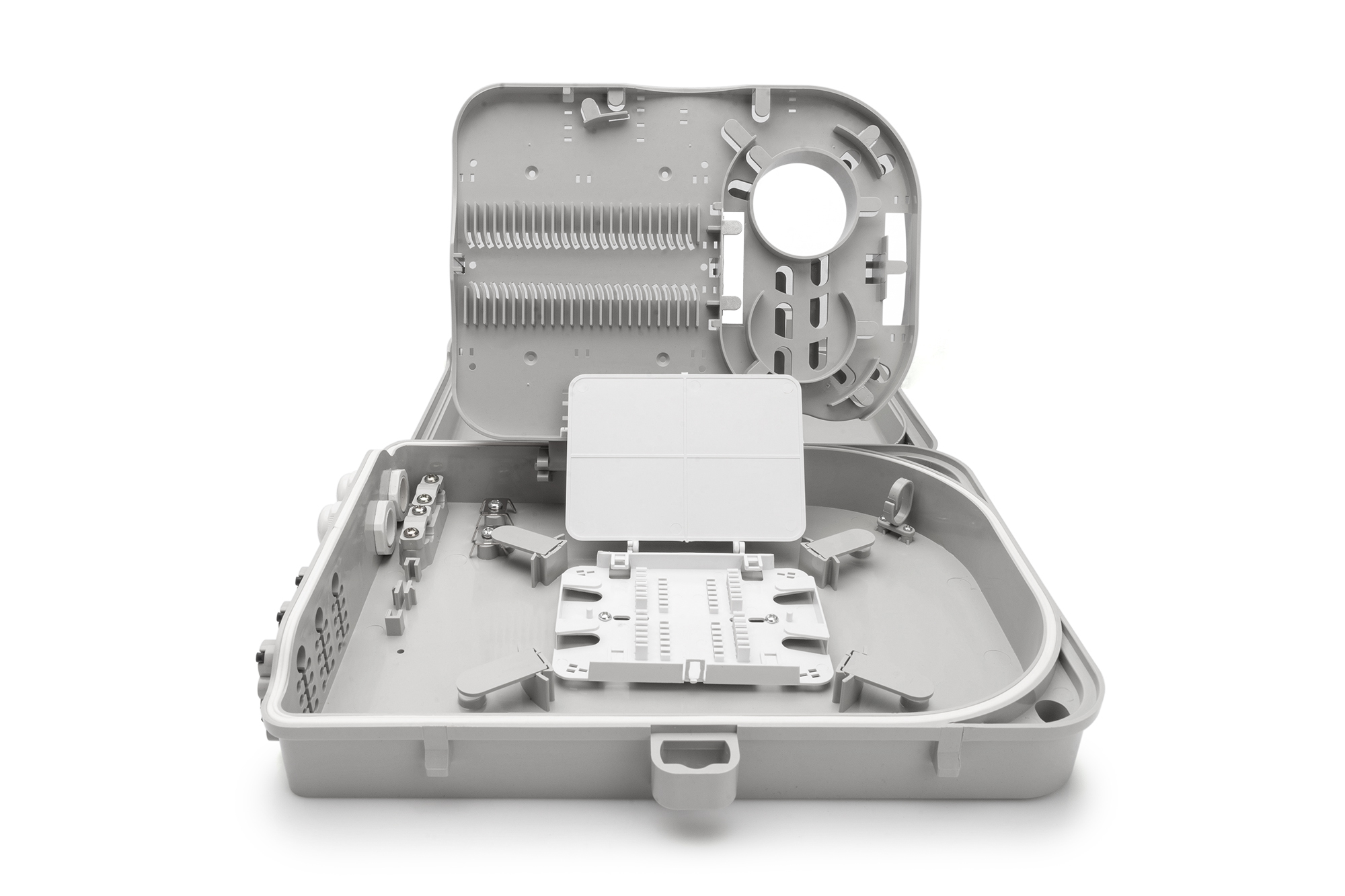 edgering, connector, internal components, housing, adapter