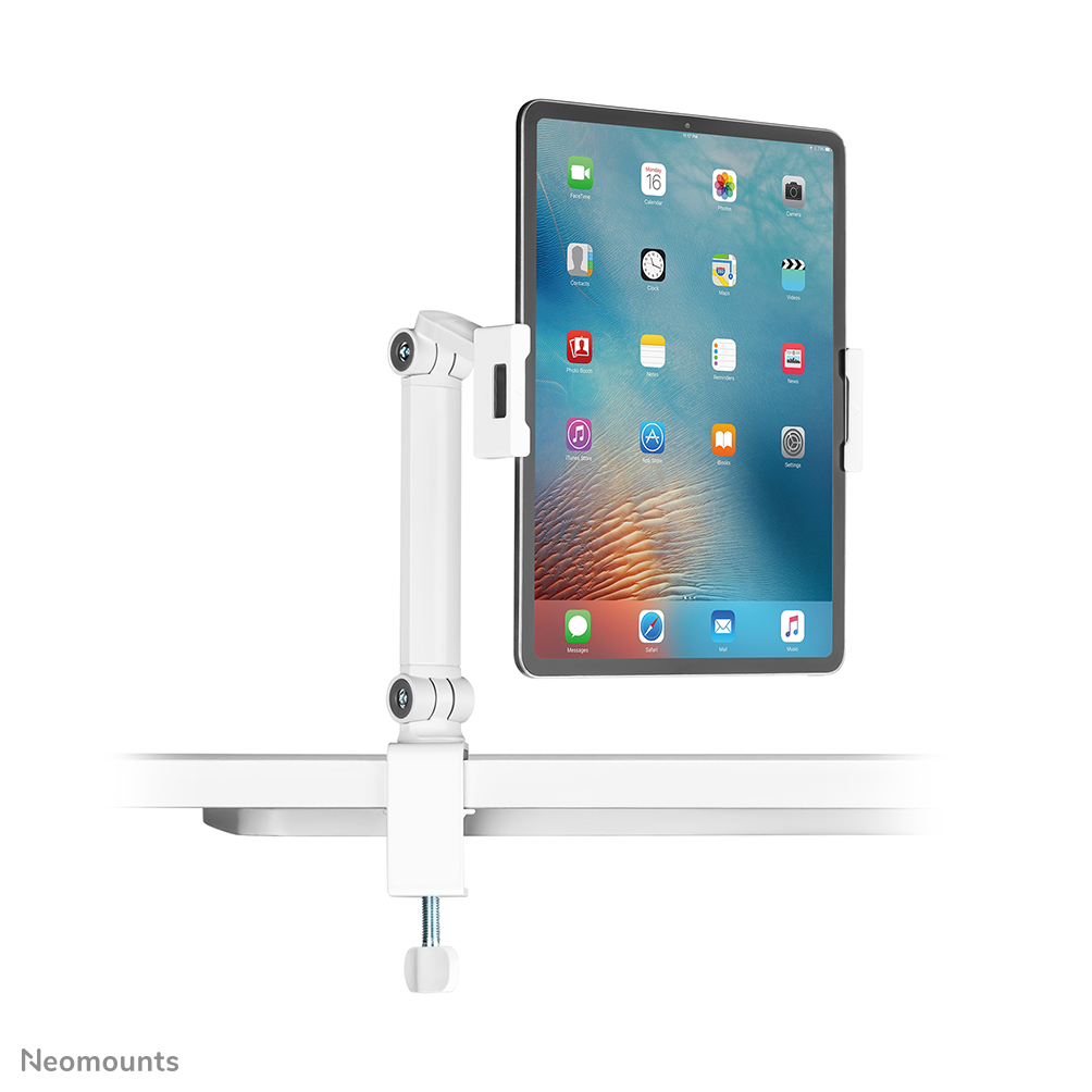 Neomounts Tablet-Ständer - Tablet/UMPC - Passive Halterung - Tisch/Bank - Weiß