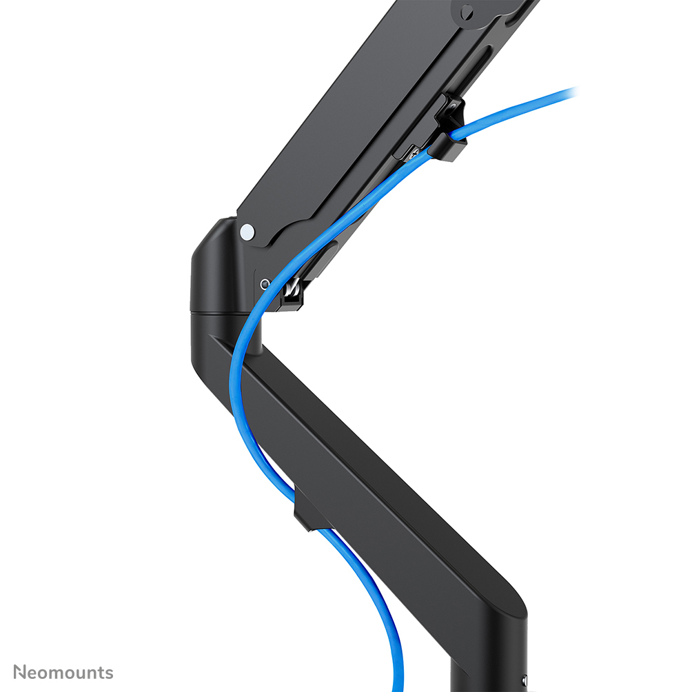 Neomounts Monitor-Tischhalterung - Klemme - 7 kg - 43,2 cm (17 Zoll) - 68,6 cm (27 Zoll) - 100 x 100 mm - Schwarz