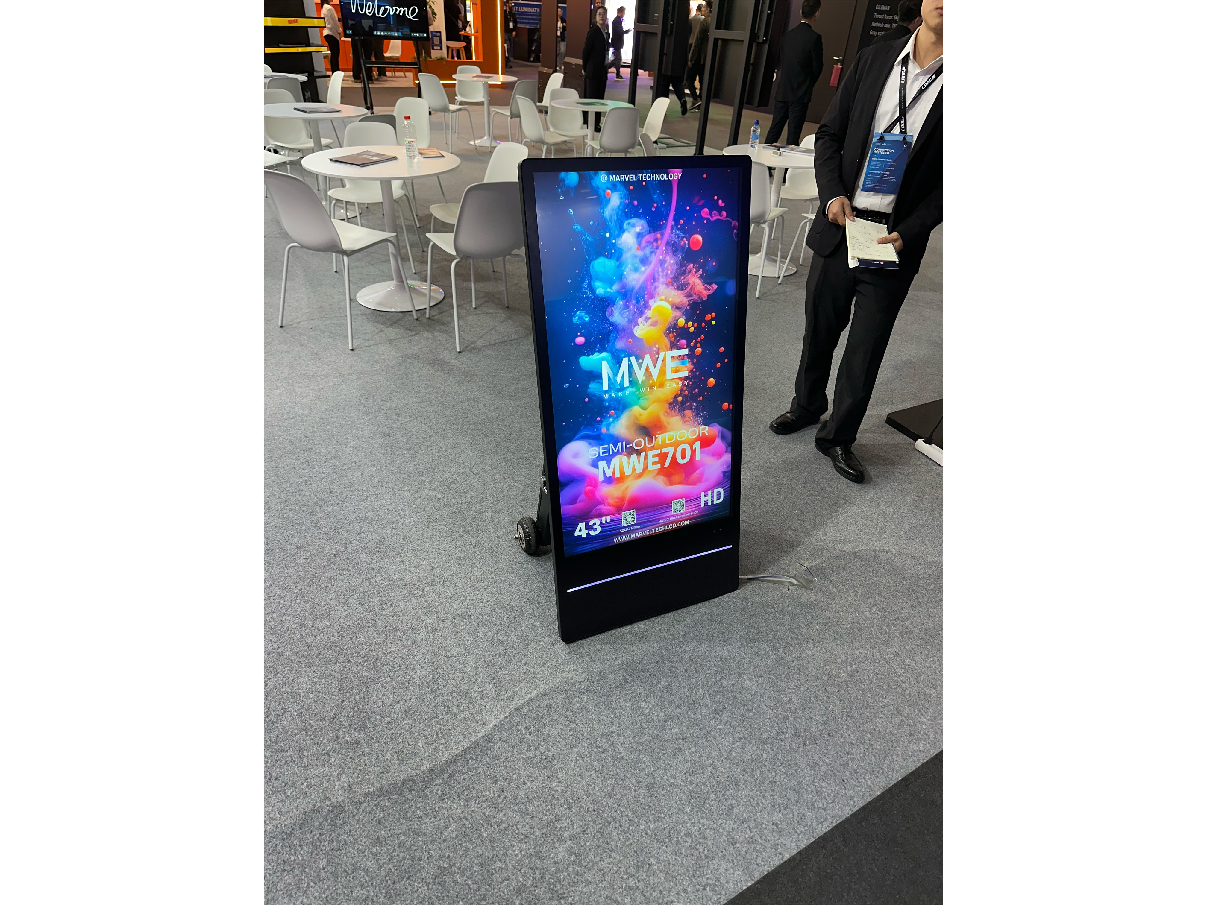 Bildschirm, Überwachen, Erwachsener, Mann, Person