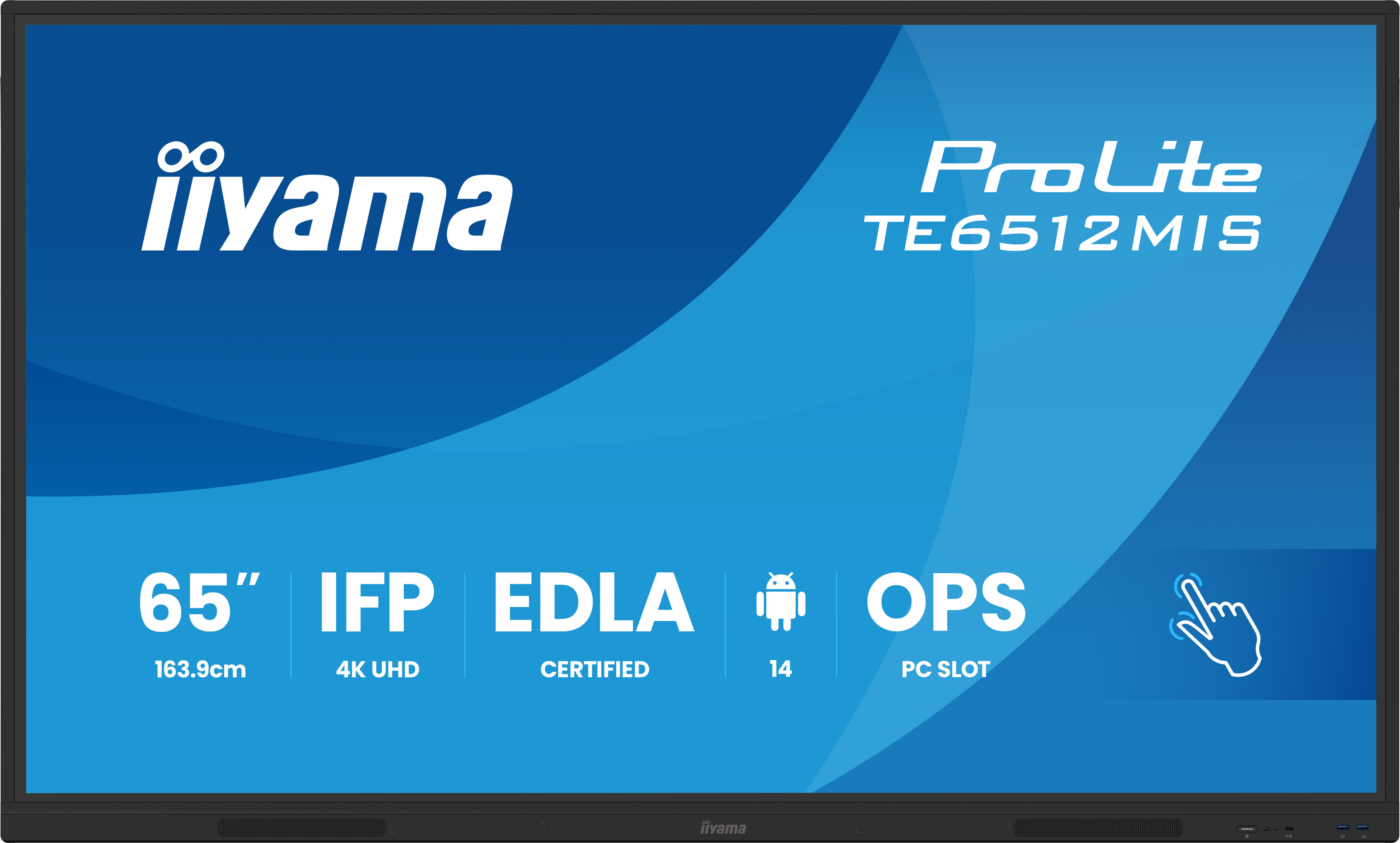 IIYAMA LFD ProLite TE6512MIS-B4AG Computerausrüstung, Überwachen, Bildschirm, FERNSEHER