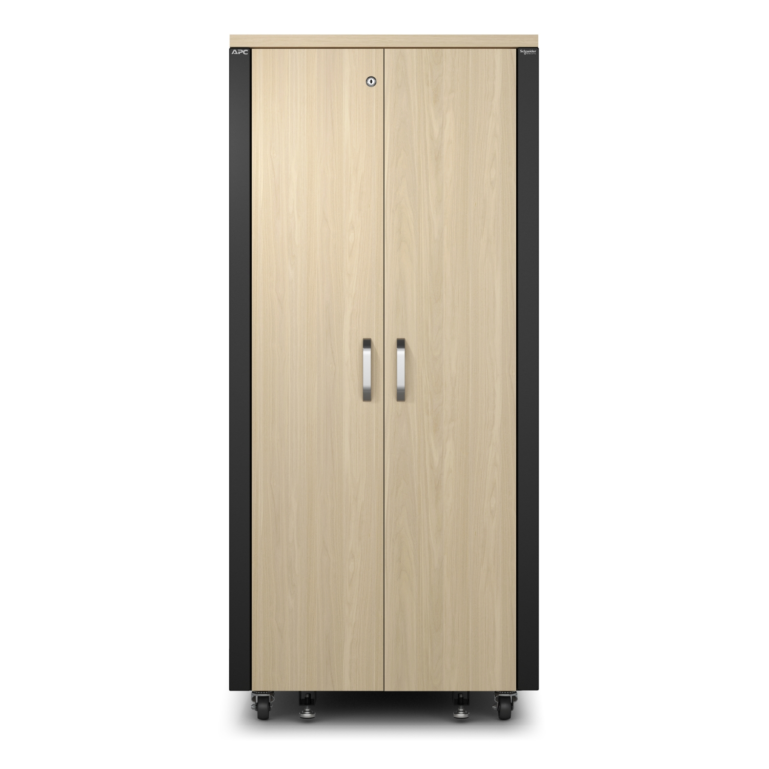 elektronenschrank, ständer, holzoptik, schwarzrahmen, doppeltüren