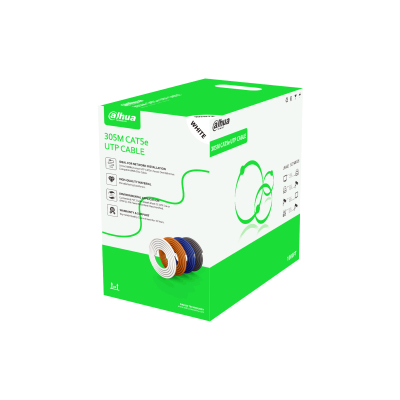 Dahua CCTV Cabling, DH-PFM922I-5EUN-C, 305m UTP CAT5e Cable Dahua CCTV Cabling, DH-PFM922I-5EUN-C, 305m UTP CAT5e Cable