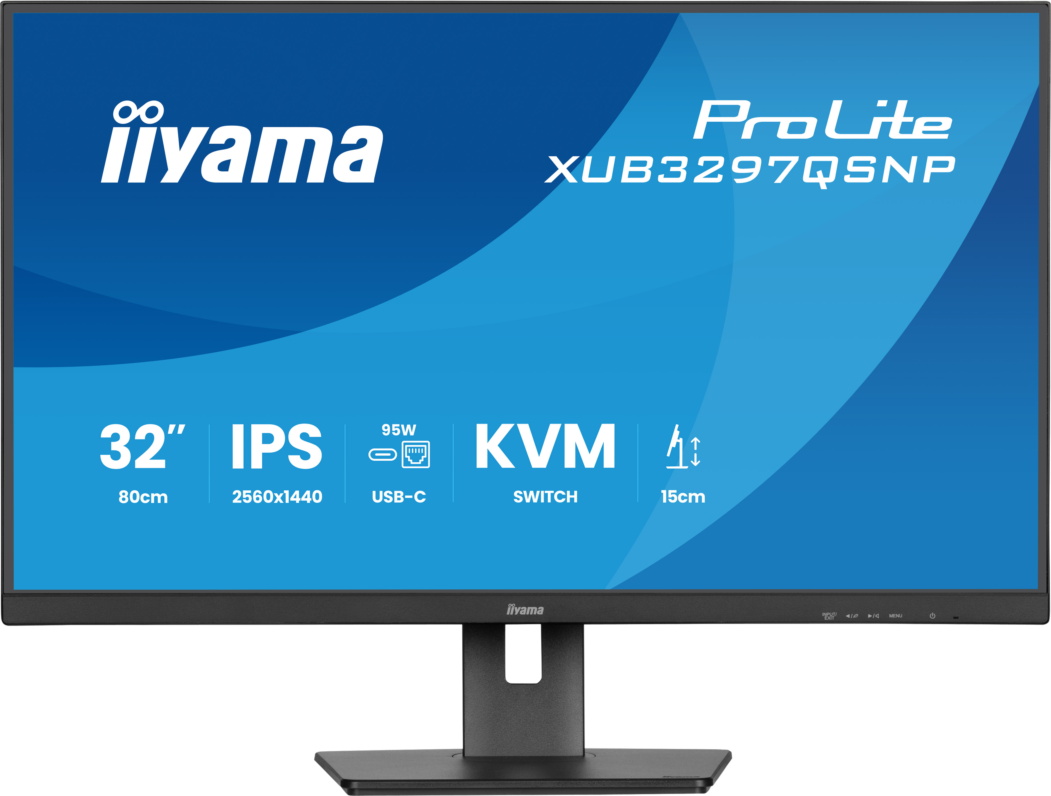 IIYAMA Monitor XUB3297QSNP-B1 Computerausrüstung, Überwachen, Bildschirm, FERNSEHER