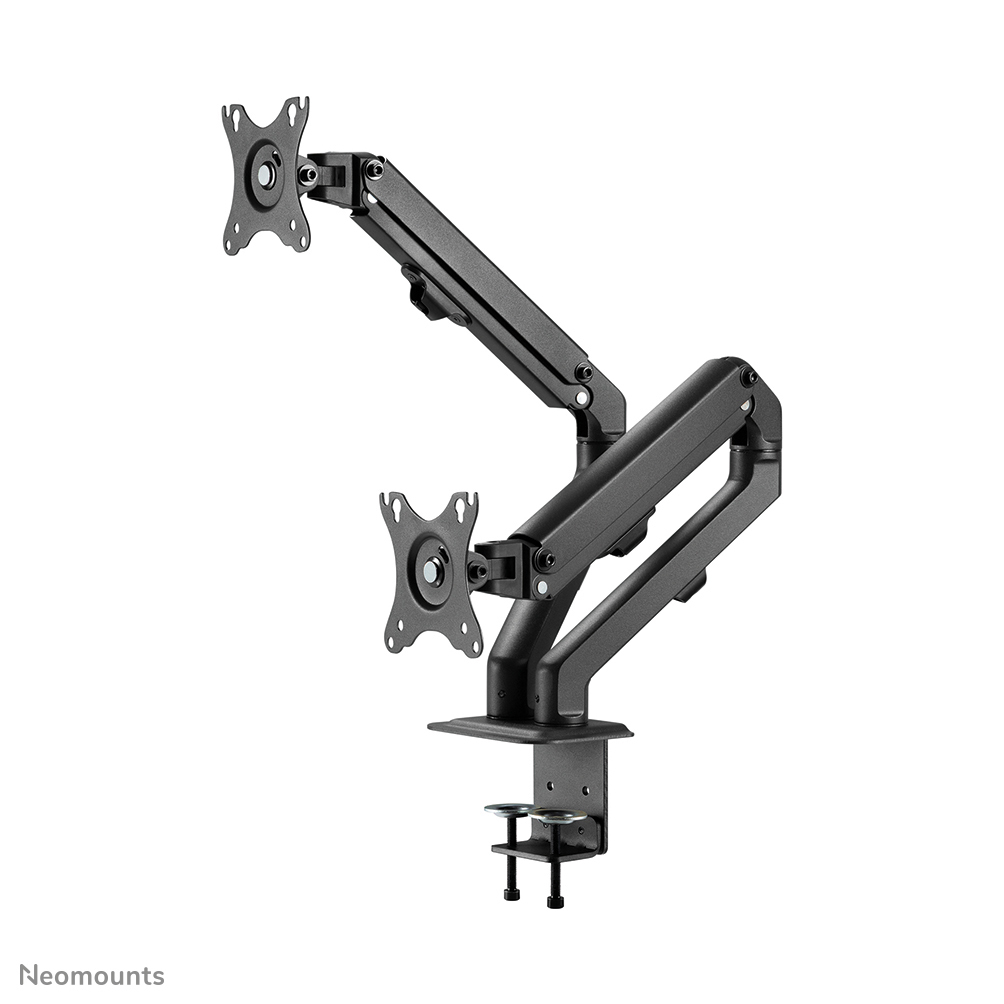 Neomounts Monitor-Tischhalterung - Klemme /Bolzen - 7 kg - 43,2 cm (17 Zoll) - 68,6 cm (27 Zoll) - 100 x 100 mm - Schwarz