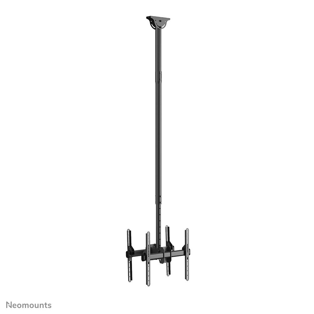 Neomounts Verlängerungsrohr für Deckenhalterung - Verbinder für Verlängerungsrohr - Polklemme - -25,4 mm (-1 Zoll) - -25,4 mm (-1 Zoll) - 100 kg - Schwarz