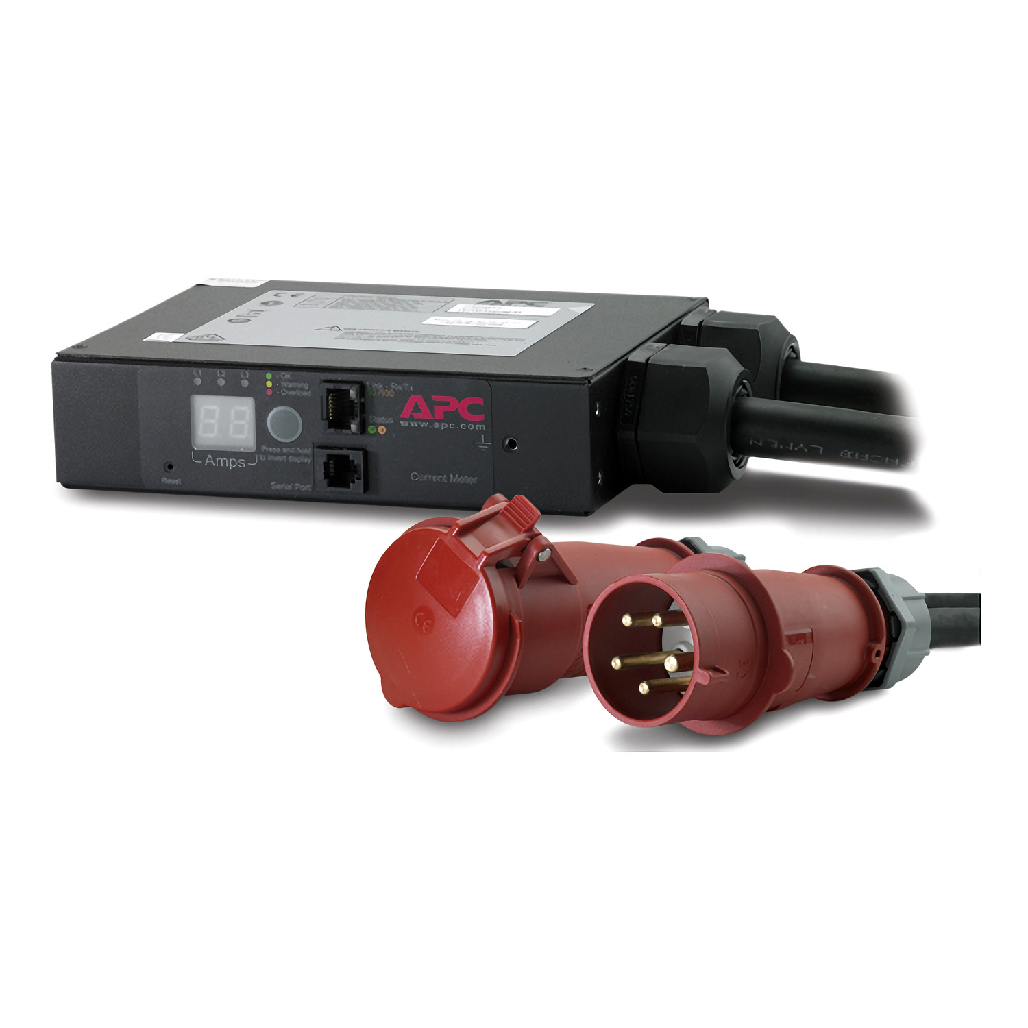 Inverter, Power supply, Industrial plug, IEC connector, Red housing