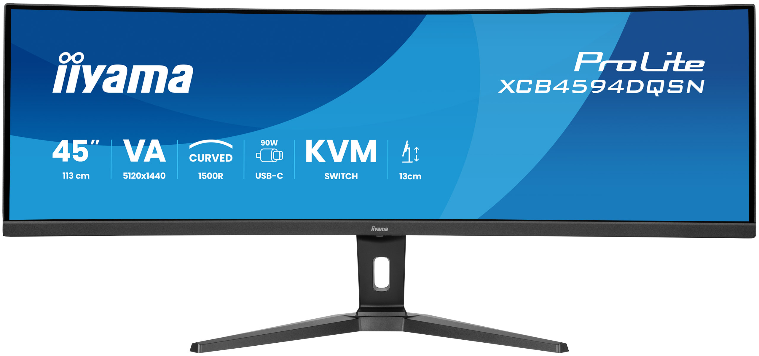 IIYAMA Monitor XCB4594DQSN-B1 Computerausrüstung, Überwachen, Bildschirm, FERNSEHER