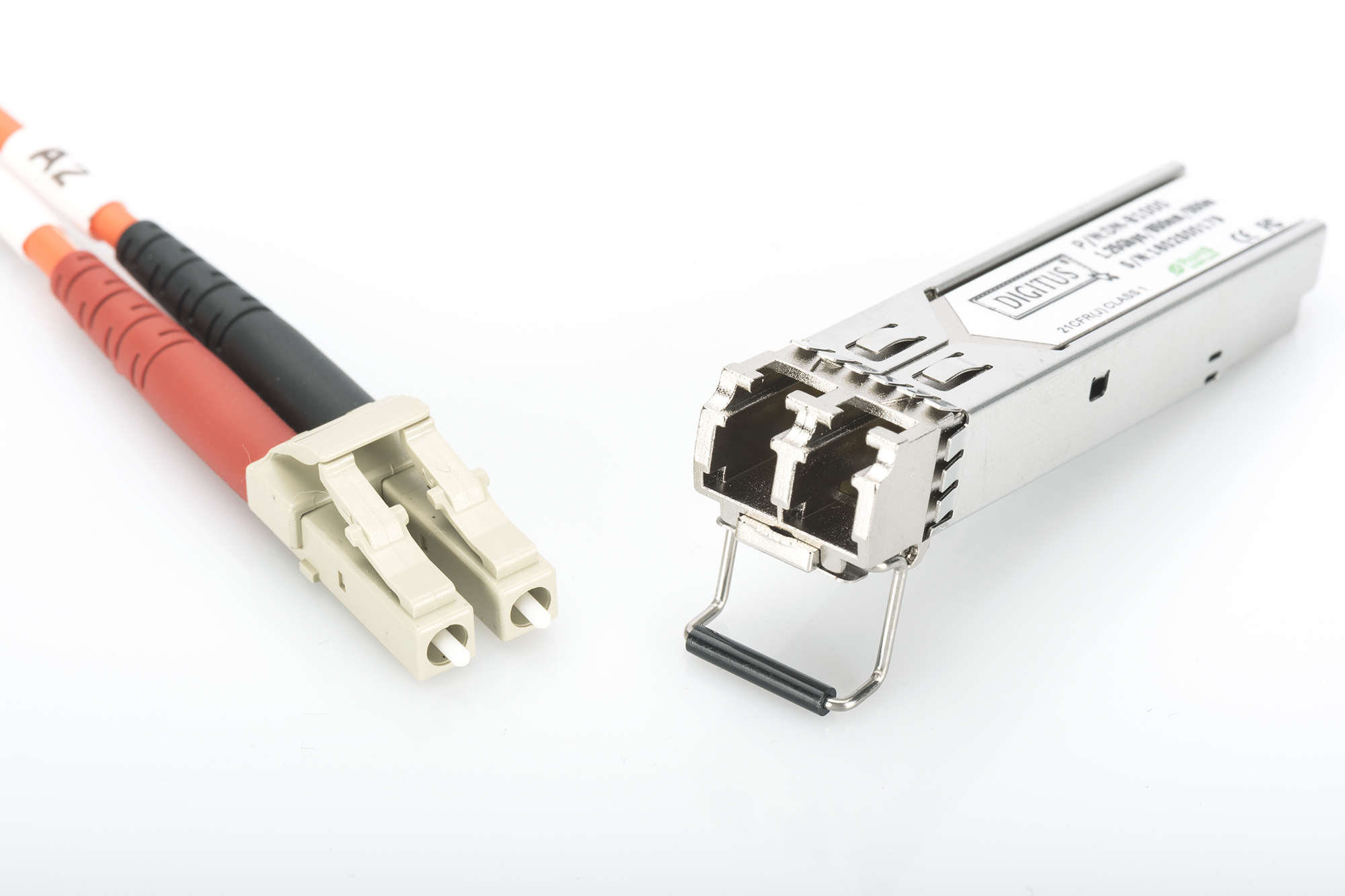 SFP+ Modul, Netzteil, Kabel, RJ45, Konnektor