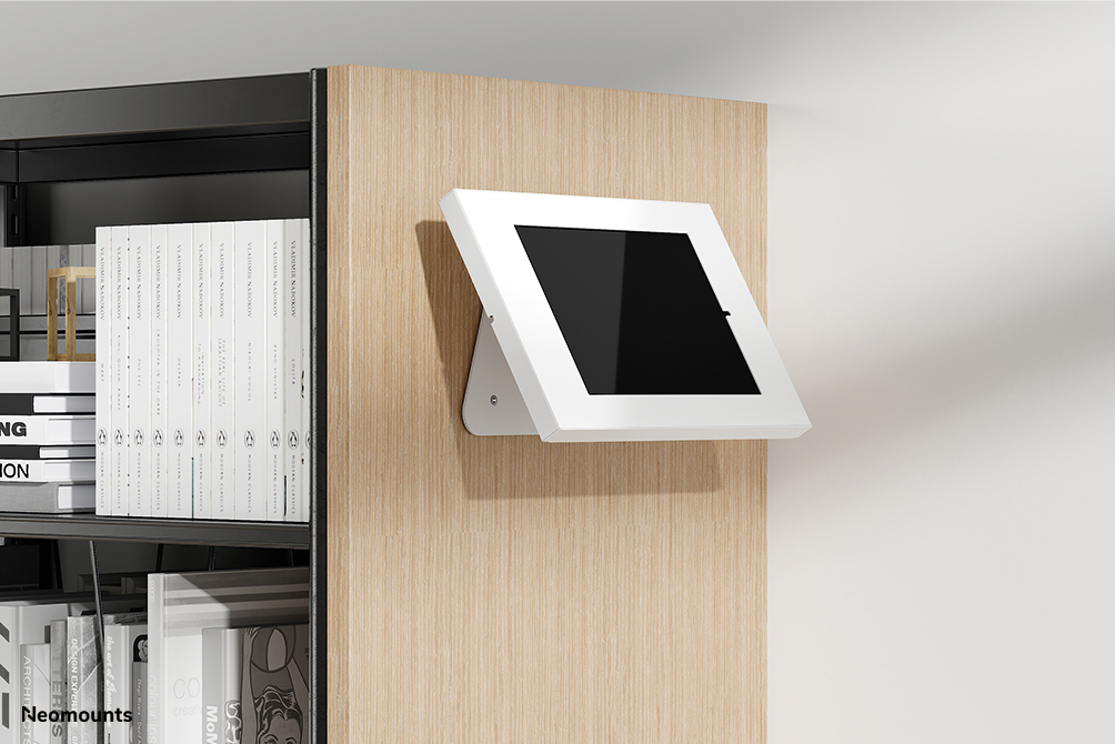 Neomounts Tisch-/Wandhalterung für Tablets - -25,4 mm (-1 Zoll) - -25,4 mm (-1 Zoll) - Weiß - 90 Grad  - -1 kg - Tisch/Bank