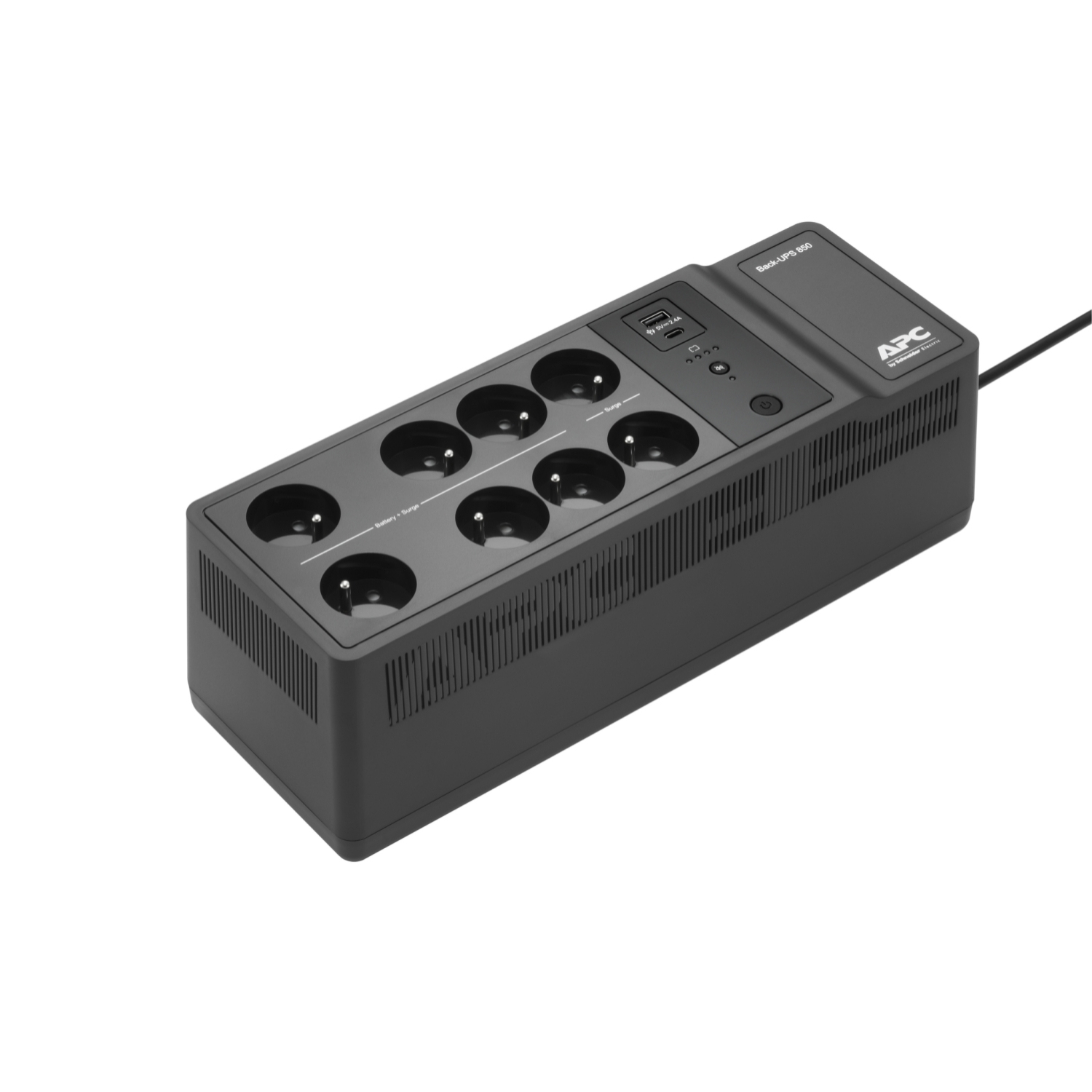 APC BE850G2-CP - Back-UPS 850VA, 230V, USB Type-C and A charging ports APC BE850G2-CP - Back-UPS 850VA, 230V, USB Type-C and A charging ports
