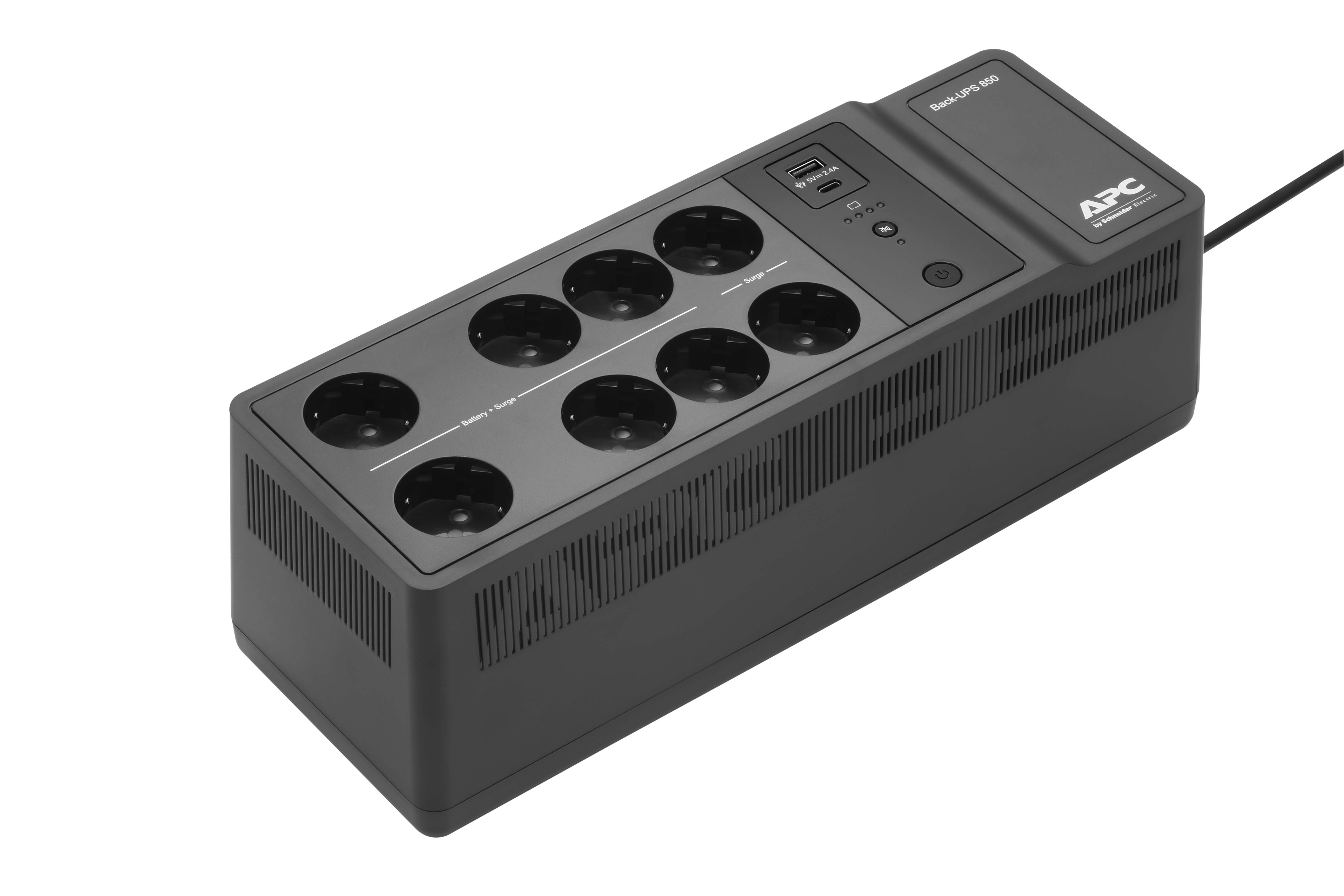 Steckdosenleiste, Mehrfachstecker, USV-Backup, Stromverteiler, Netzleiste mit USB