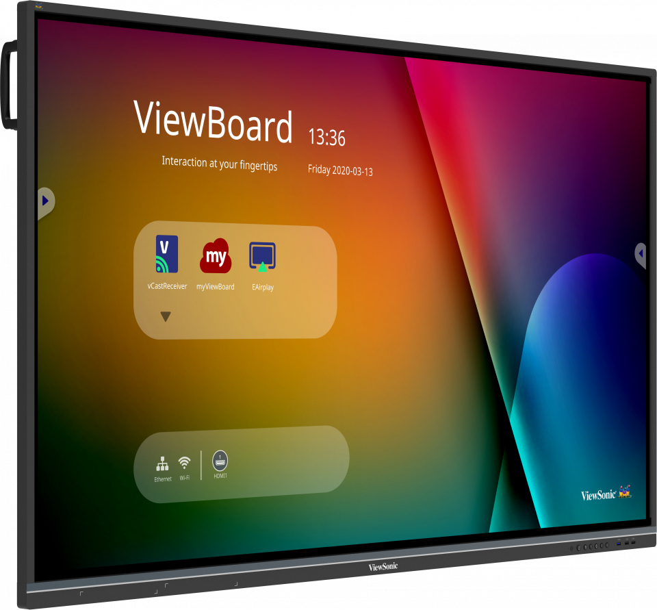 Viewsonic IFP5550-3 Interaktives Whiteboard 139,7 cm (55 Zoll) 3840 x 2160 Pixel Touchscreen Schwarz HDMI