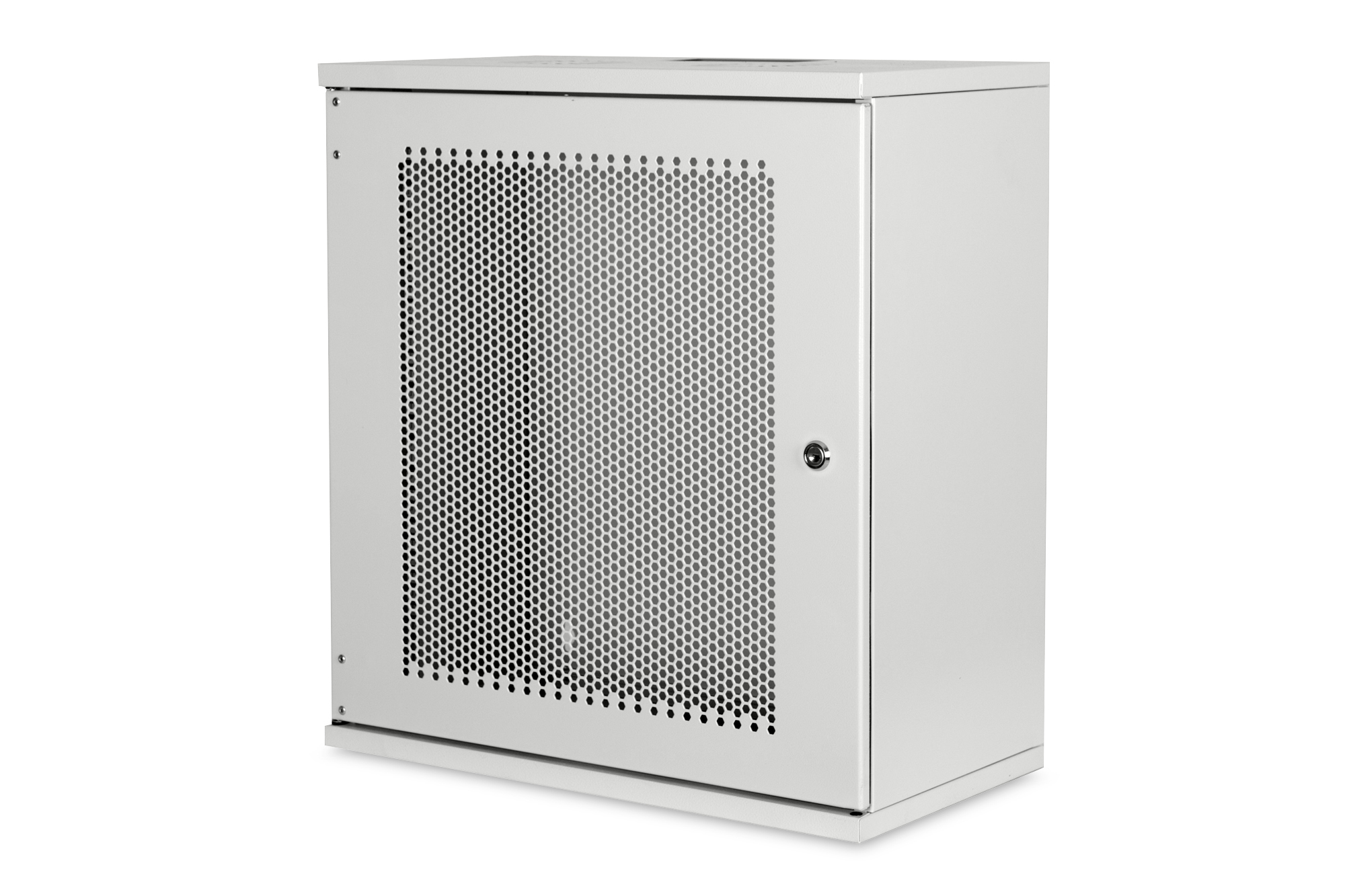 Metallschrank, belüftete Fläche, Sicherungsschrank, industrielle Gehäuse, Sechseckige Perforation
