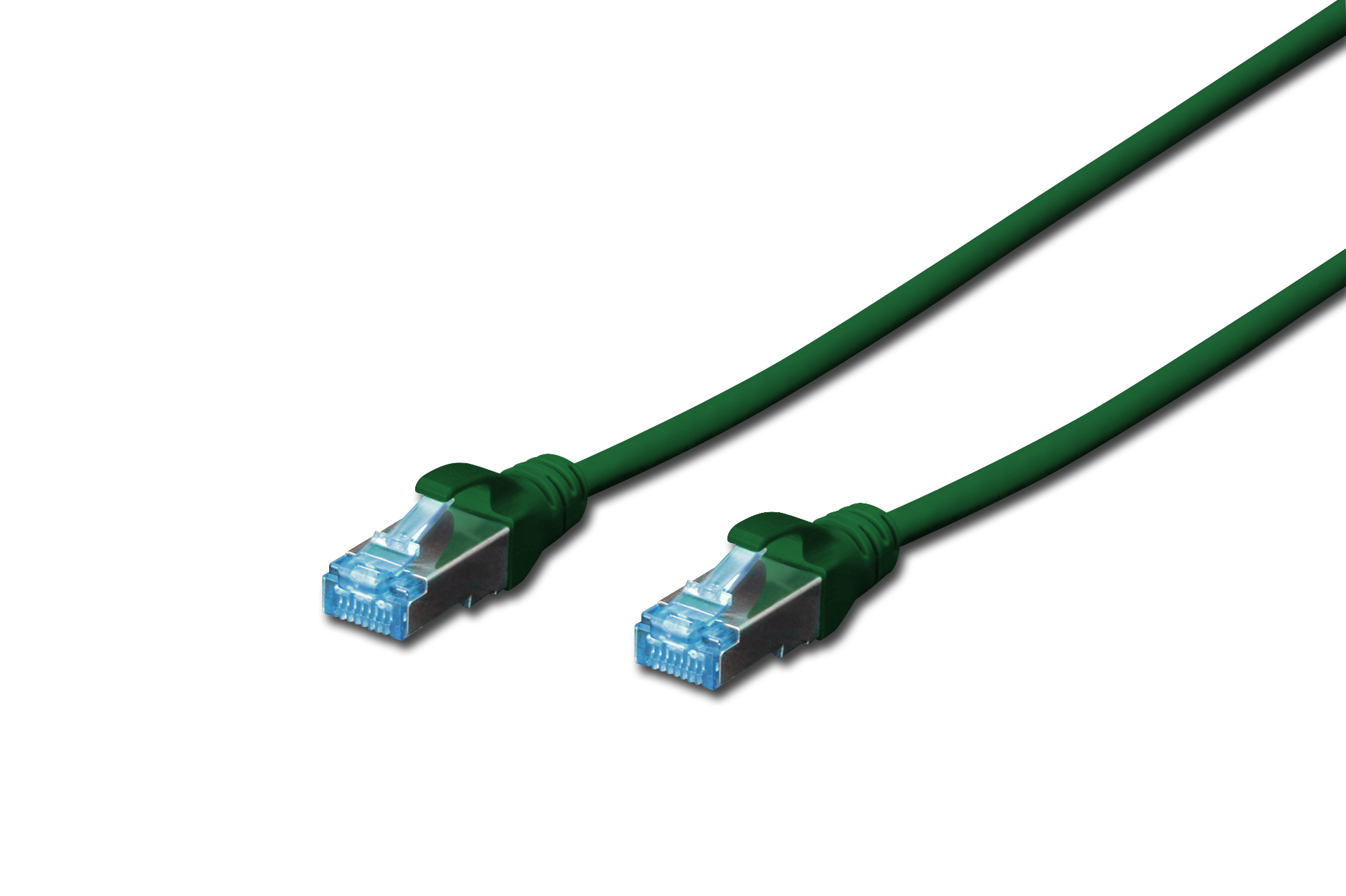 Netzwerkladekabel, Ethernet-Kabel, RJ-45, Cat5e/6, grün