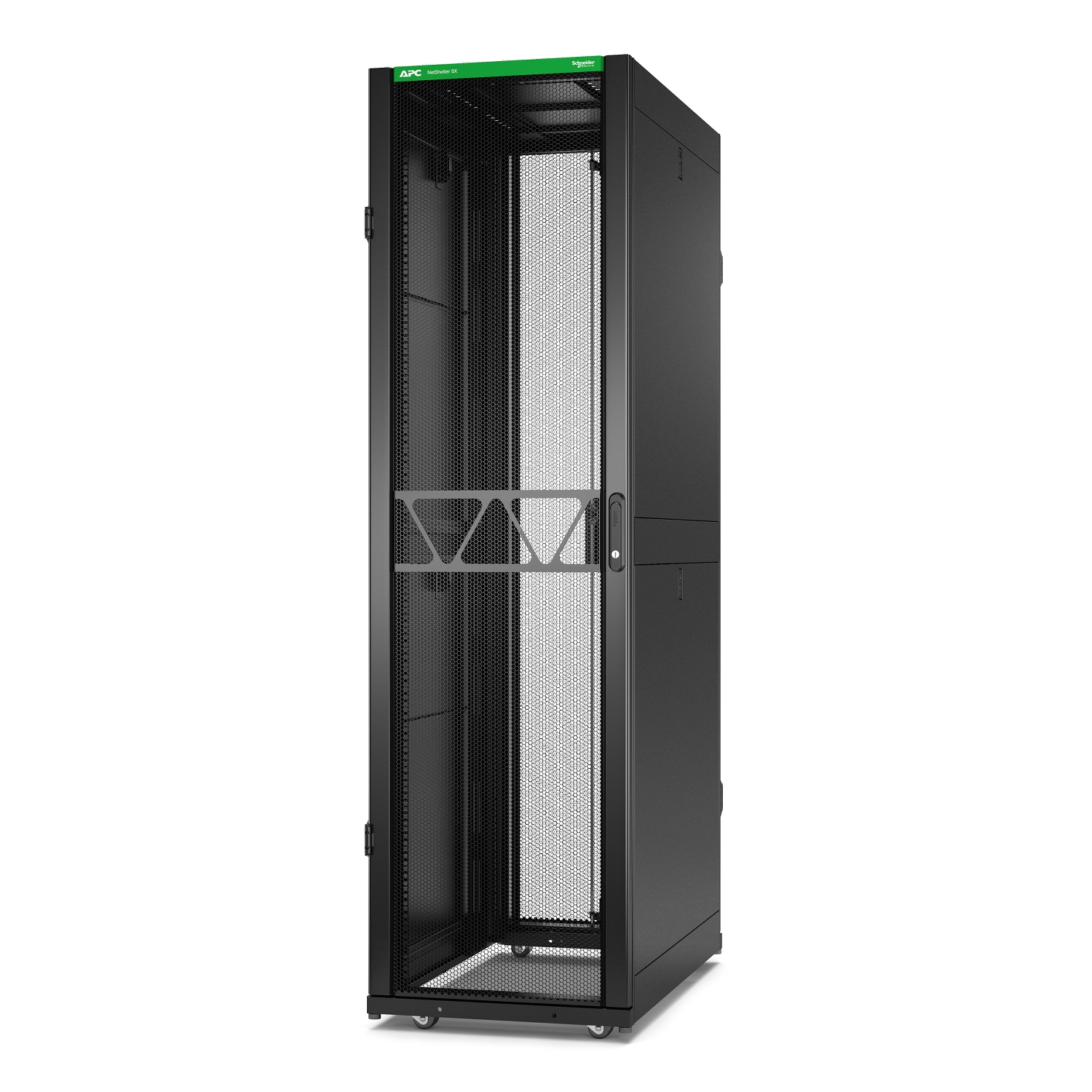 APC NetShelter SX Gen 2, 45U Server Rack Enclosure 600mm x 1070mm w/ Sides Black Kabinett, Mobiliar, Briefkasten