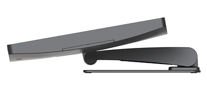 monitor, ständer, anzeige, all-in-one, ultra-dünn