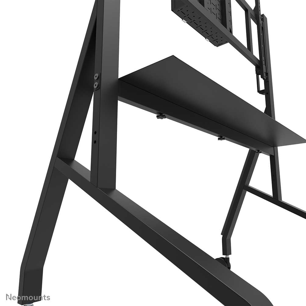 metallrahmen, schreibtischablage, monitorhalter, schwarz, montagematerial