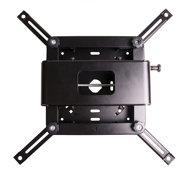 B-TECH SYSTEM 2 - Heavy Duty Projector Ceiling Mount with Micro-adjustment - 0.6m to 1m Ø50mm Pole BT893-AD/B