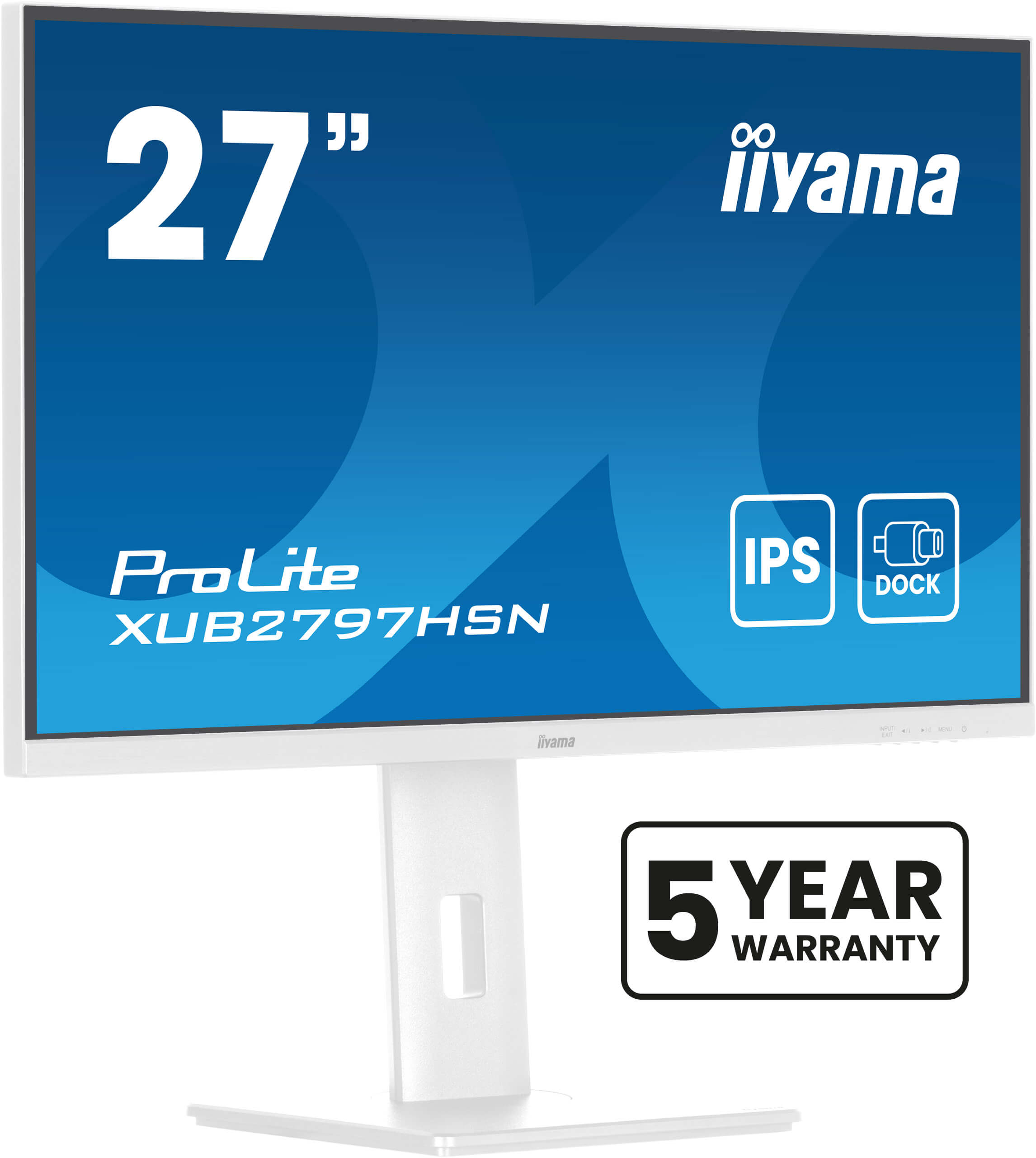 IIYAMA Monitor XUB2797HSN-W2 inkl. 5 Jahre Hersteller-Garantie Computerausrüstung, Überwachen, Bildschirm, FERNSEHER