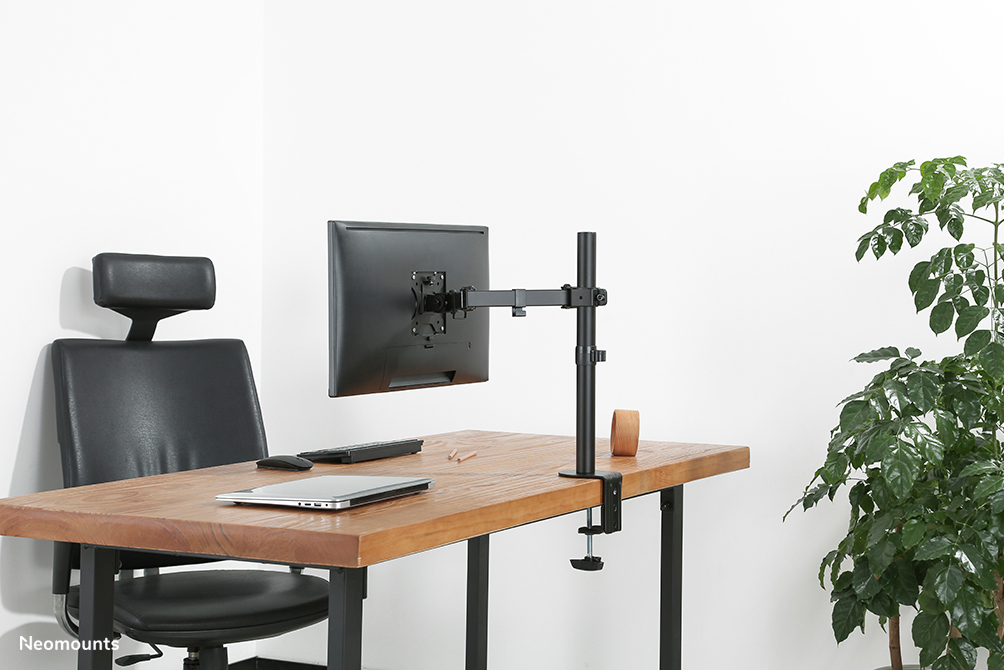 Neomounts Monitor-Tischhalterung - Schwarz - 8 kg - Tisch/Bank - 81,3 cm (32 Zoll) - 25,4 cm (10 Zoll) - 0 - 90 Grad 