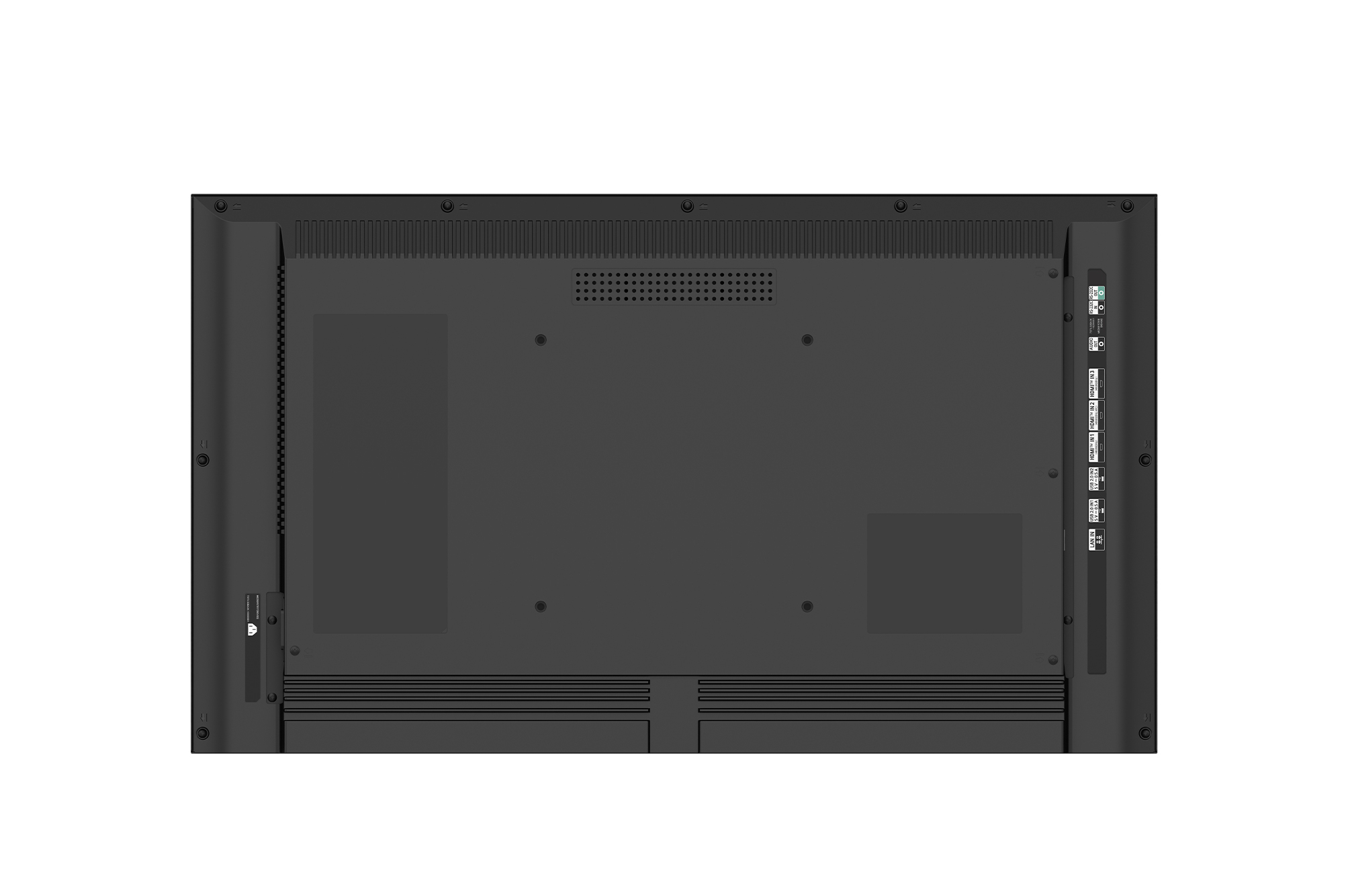 TV, LED display, Rückseite, HDMI-Anschlüsse, VESA-Halterung