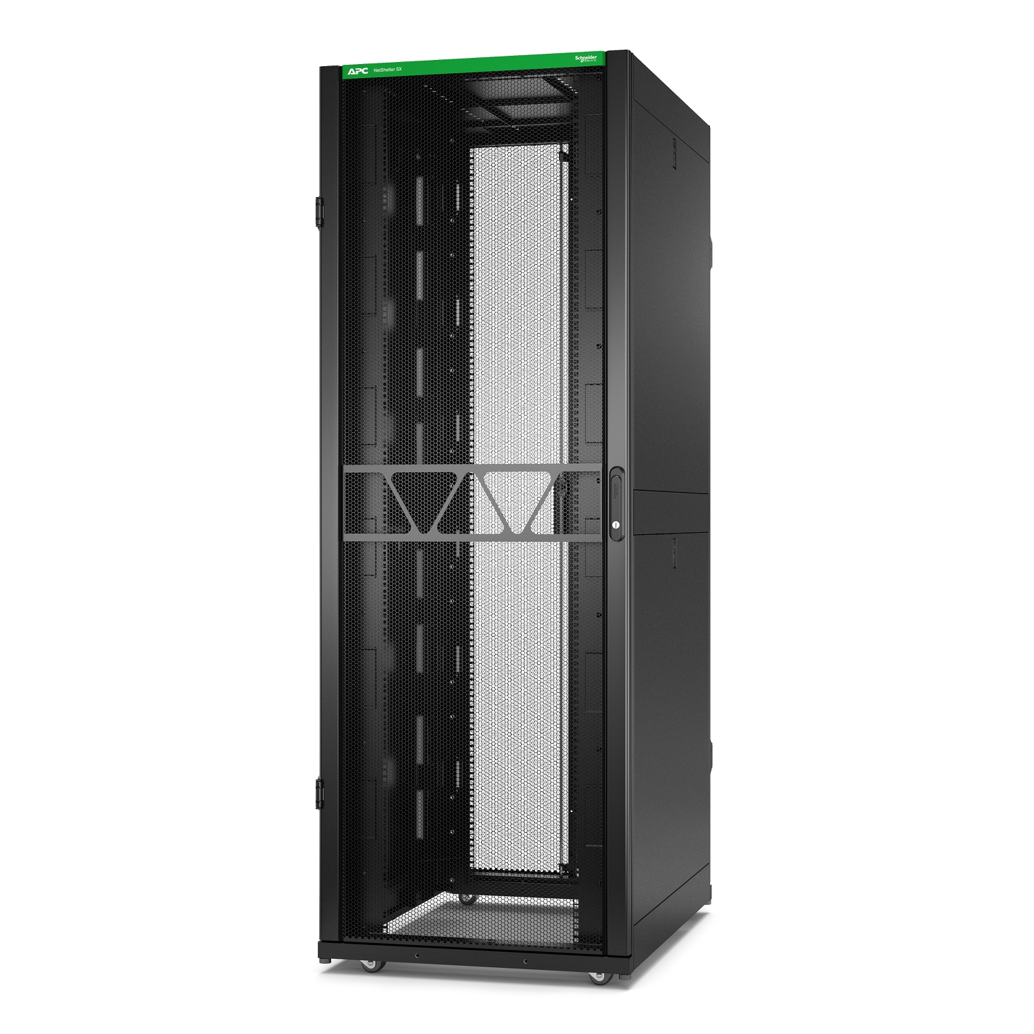 APC NetShelter SX Gen 2, 45U Server Rack Enclosure 750mm x 1070mm w/ Sides Black APC NetShelter SX Gen 2, 45U Server Rack Enclosure 750mm x 1070mm w/ Sides Black