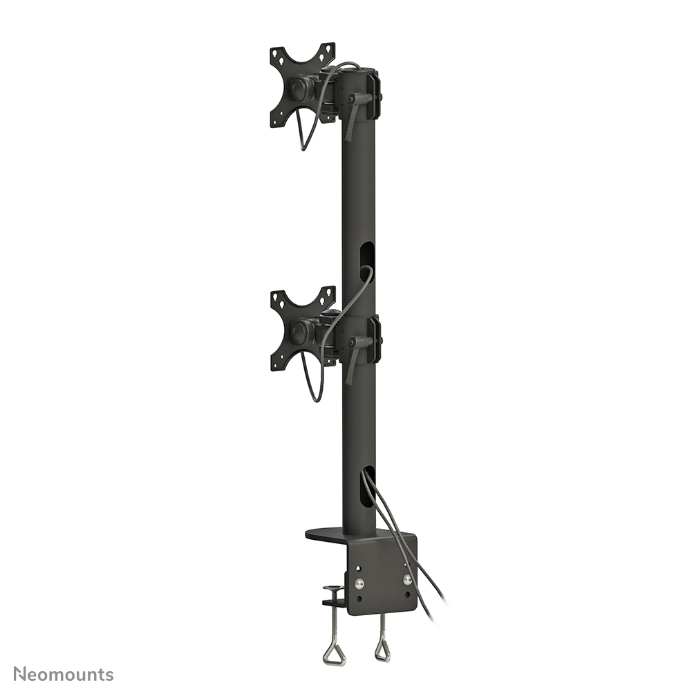 Neomounts Tischhalterung für curved Monitore - Klemme - 15 kg - 43,2 cm (17") - 124,5 cm (49") - 100 x 100 mm - Schwarz
