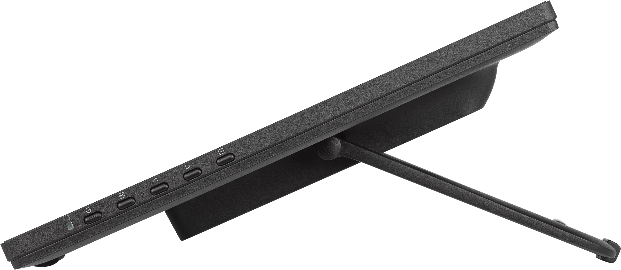 Monitorständer, verstellbarer Ständer, schwarz, Plastik, Schreibtischzubehör