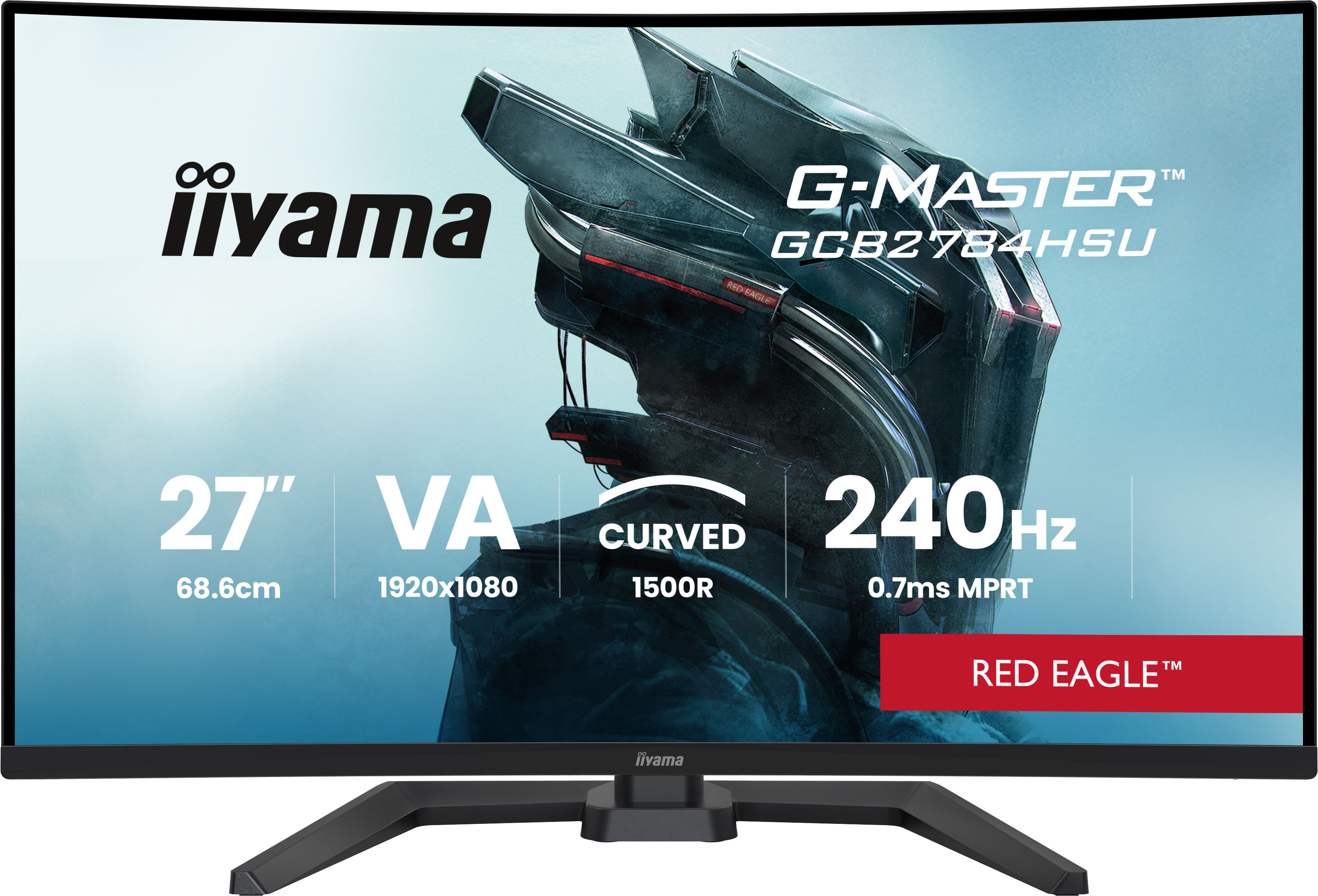 27 Zoll, VA, curved, Monitor, 240 Hz