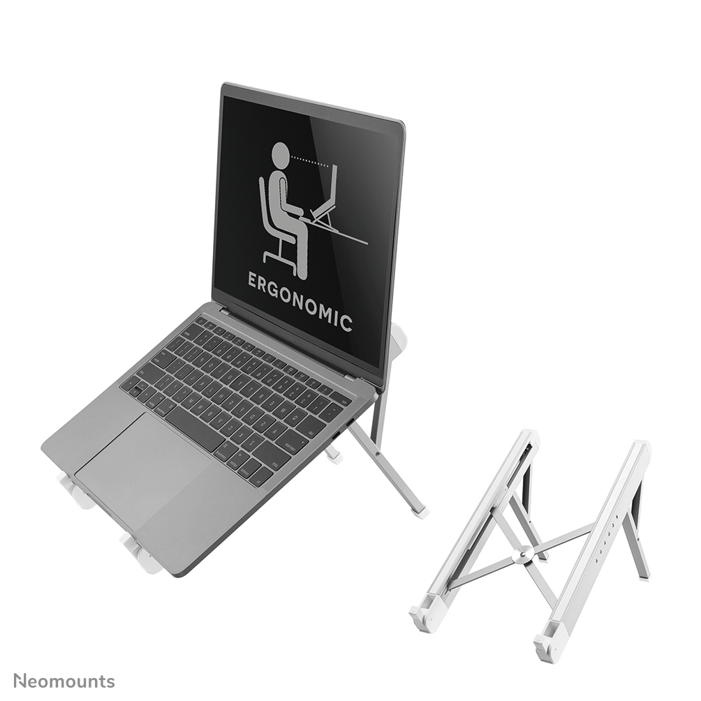 ergonomisch, Laptop-Ständer, verstellbar, faltbar, tragbar