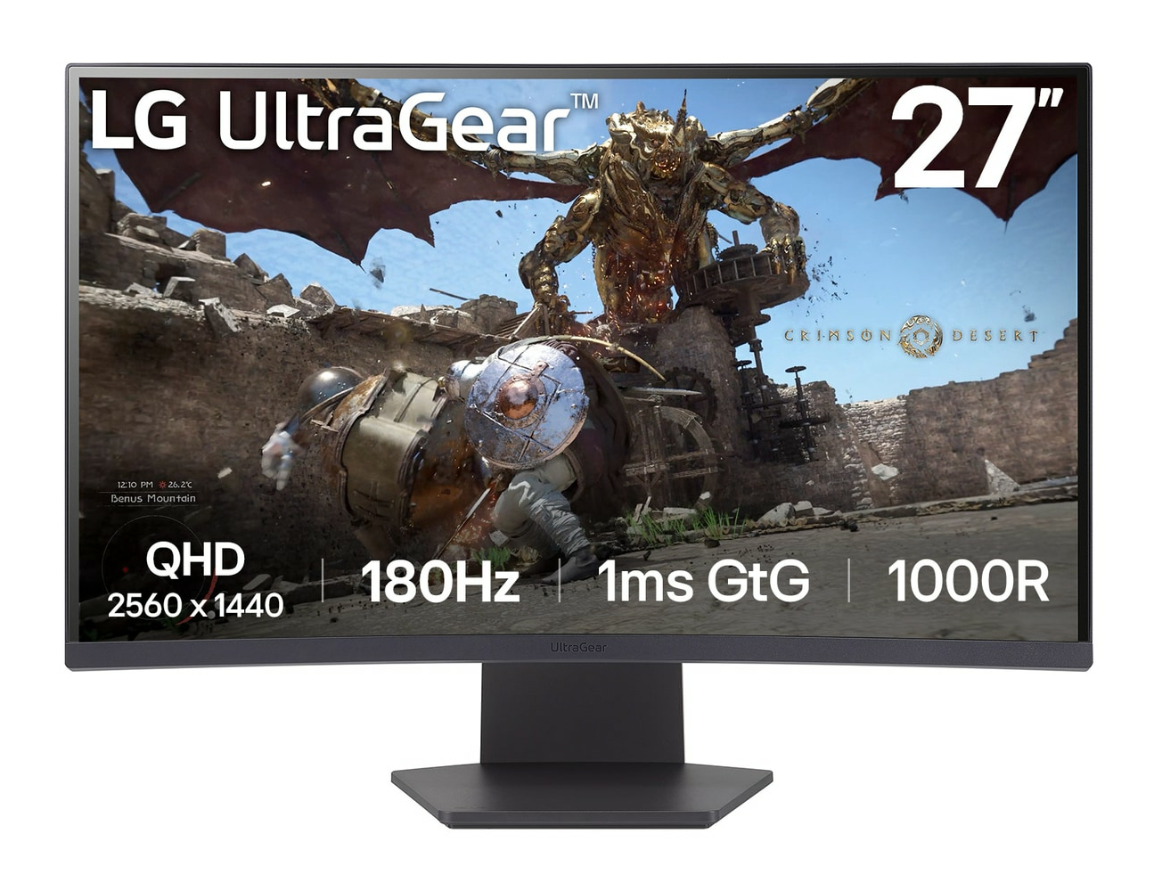 LG Monitor 27" 27GS60QX-B UltraGear WQHD HDMI DP 2560x1440 LG Monitor 27" 27GS60QX-B UltraGear WQHD HDMI DP 2560x1440