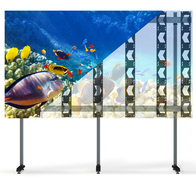 B-TECH SYSTEM X - Floor Stand for Unilumin UpanelS 6x6 DVLED Videowalls BT93UNIUPS-S-6X6/BB B-TECH SYSTEM X - Floor Stand for Unilumin UpanelS 6x6 DVLED Videowalls BT93UNIUPS-S-6X6/BB