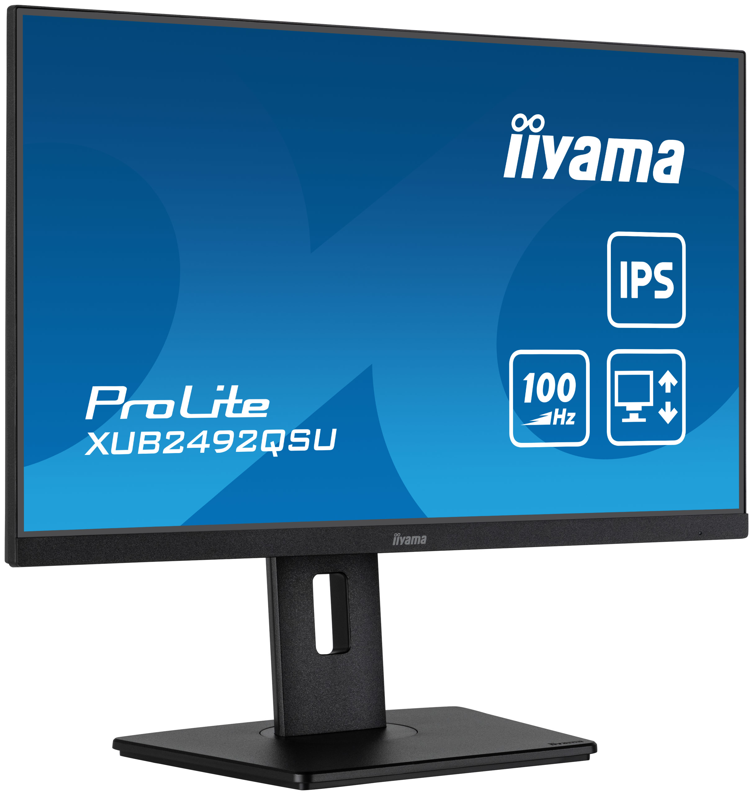 Monitor, IPS, LED, 24 Zoll, ergonomischer Stand
