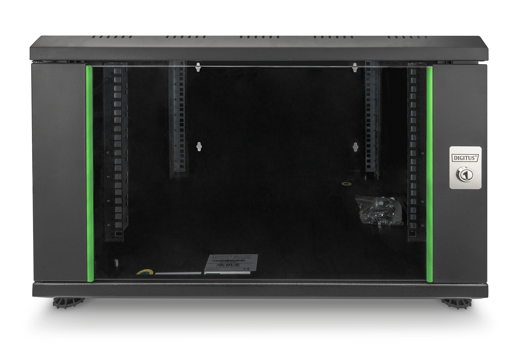 Rack, Server-Rahmen, 4-Posten, Offenes Rackgehäuse, Sicherheits-Schloss