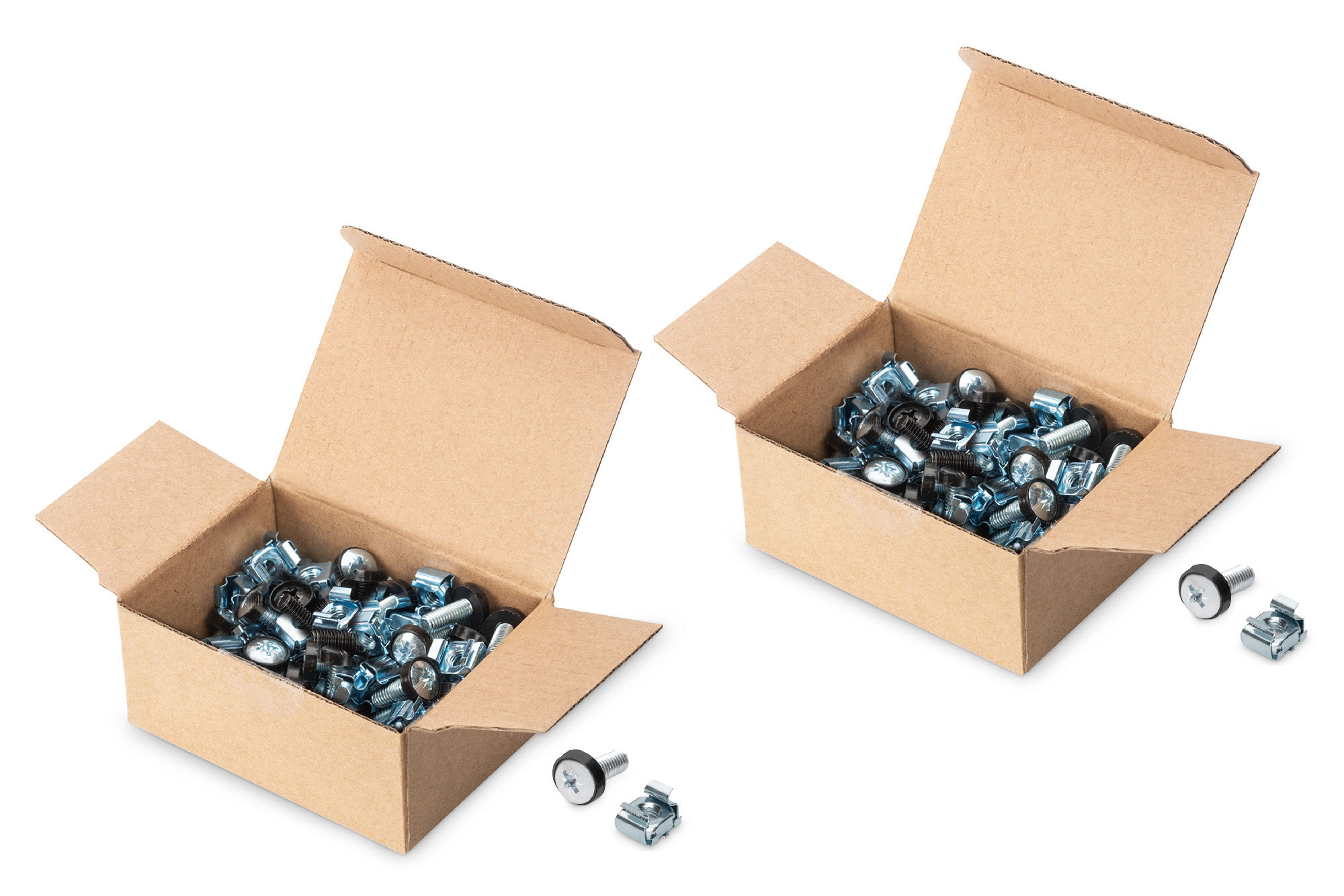 Schrauben, Befestigung, Edelstahl, Metall, Packung