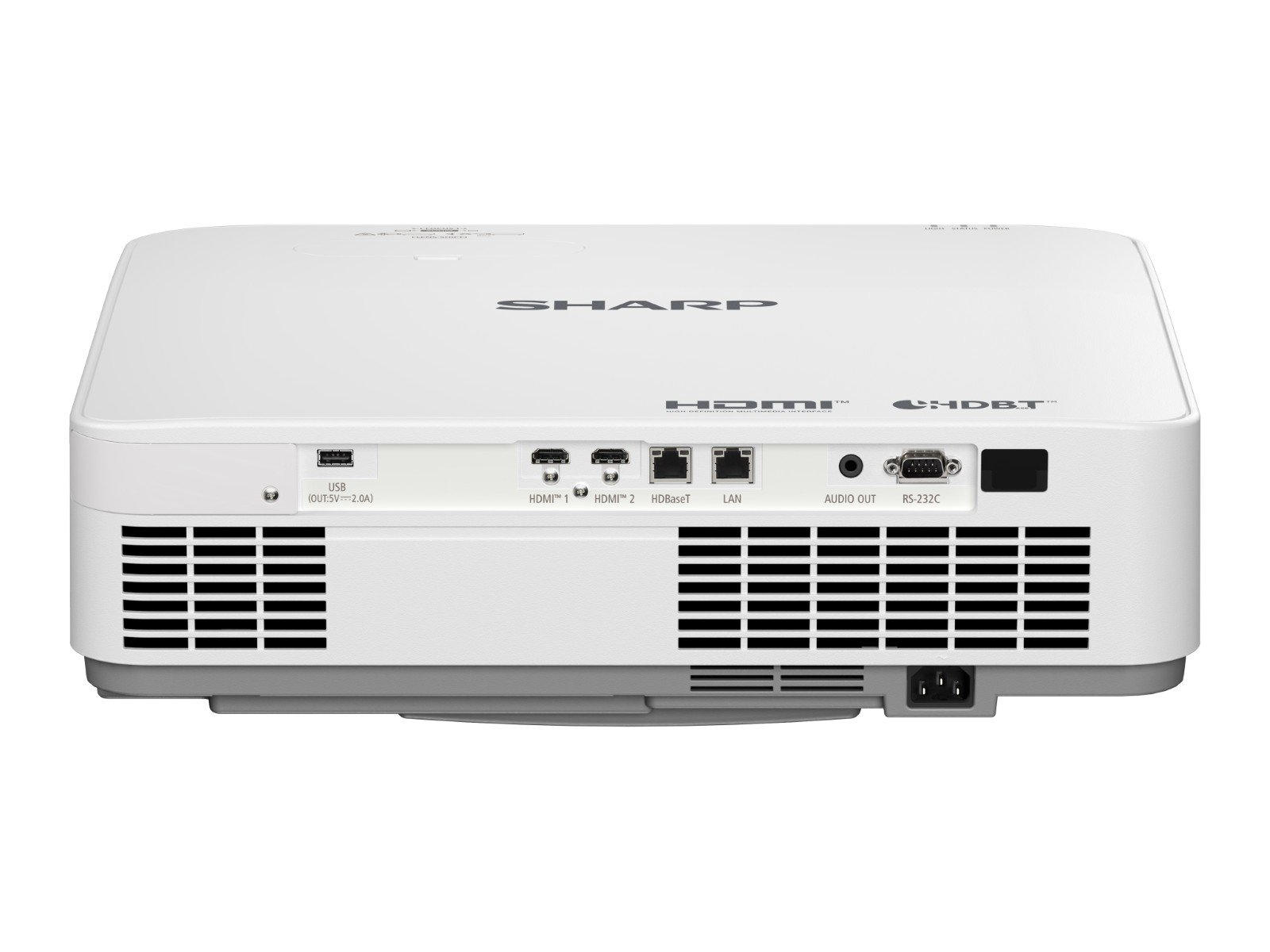 DLP-Projektor, HDMI-Anschlüsse, LAN, USB, VGA-Schnittstelle