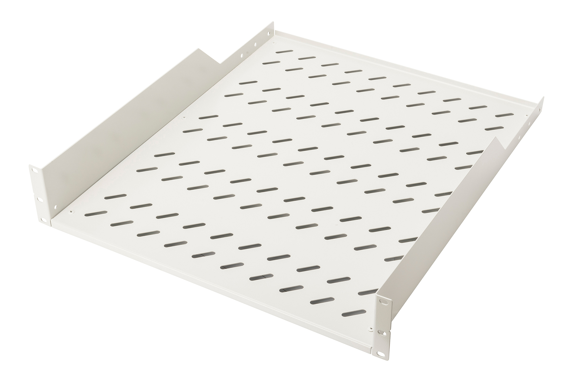 rack tray, perforated tray, metal shelf, server rack, vented tray