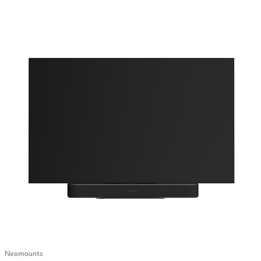 fernseher, flachbildschirm, schwarz, soundbar, grundplatte