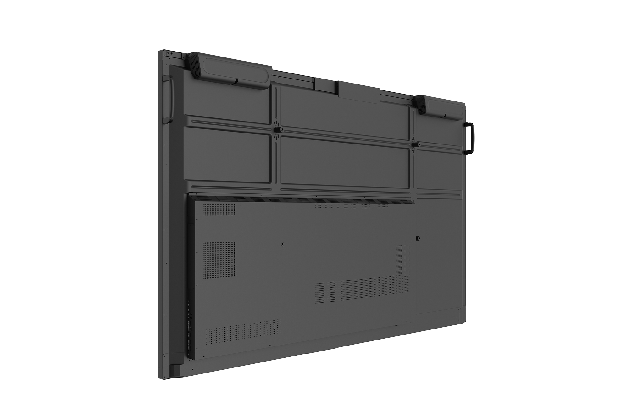 server, rack, rückseite, belüftung, griff