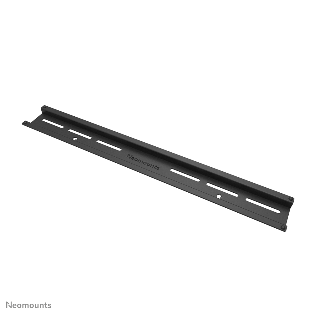 monitor-arm, rack-mount, slotted-rail, metal-bracket, neomounts
