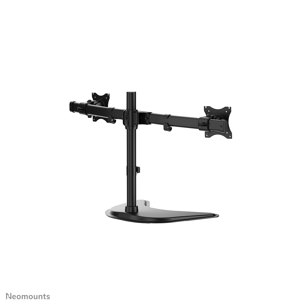 Monitorhalterung, Dual-Monitor-Halterung, Gasdruckfeder, verstellbar, schwarz