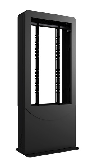 Peerless-AV Kiosk 40" Floor Standing Totem/Portrait KIPC2540B-3-EUK Kabinett, Mobiliar, Hardware, Postfach, Computerausrüstung