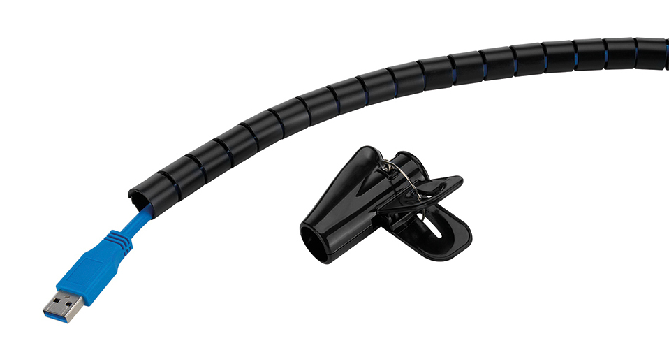 Neomounts Z Kabelspirale Ø15 mm ADS06-140BL Adapter, Elektronik